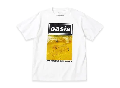 ADAM ET ROPE x Oasis 10Culture Artwork Design TSH "White"