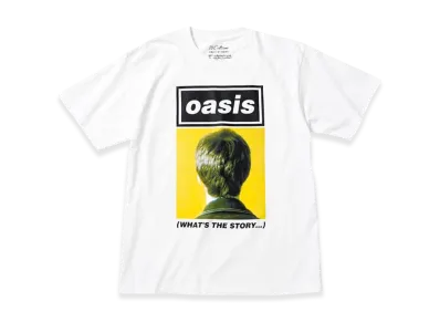 ADAM ET ROPE x Oasis 10Culture Artwork Design TSH "White"