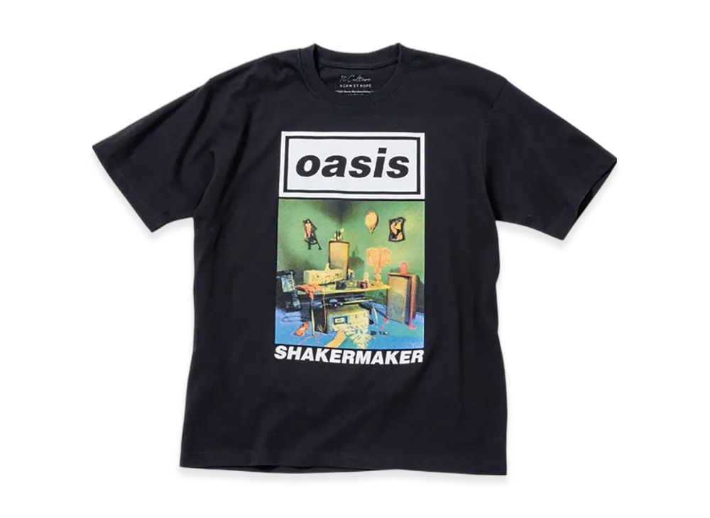 ADAM ET ROPE x Oasis 10Culture Artwork Design TSH "Black"