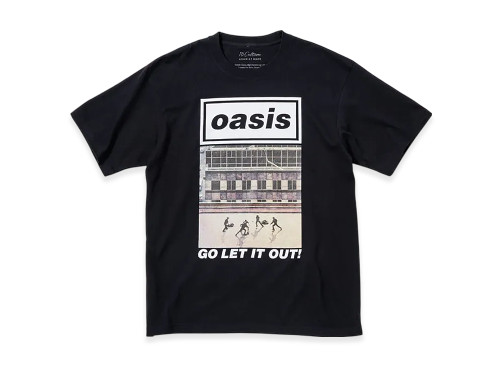 ADAM ET ROPE x Oasis 10Culture Artwork Design TSH "Black"