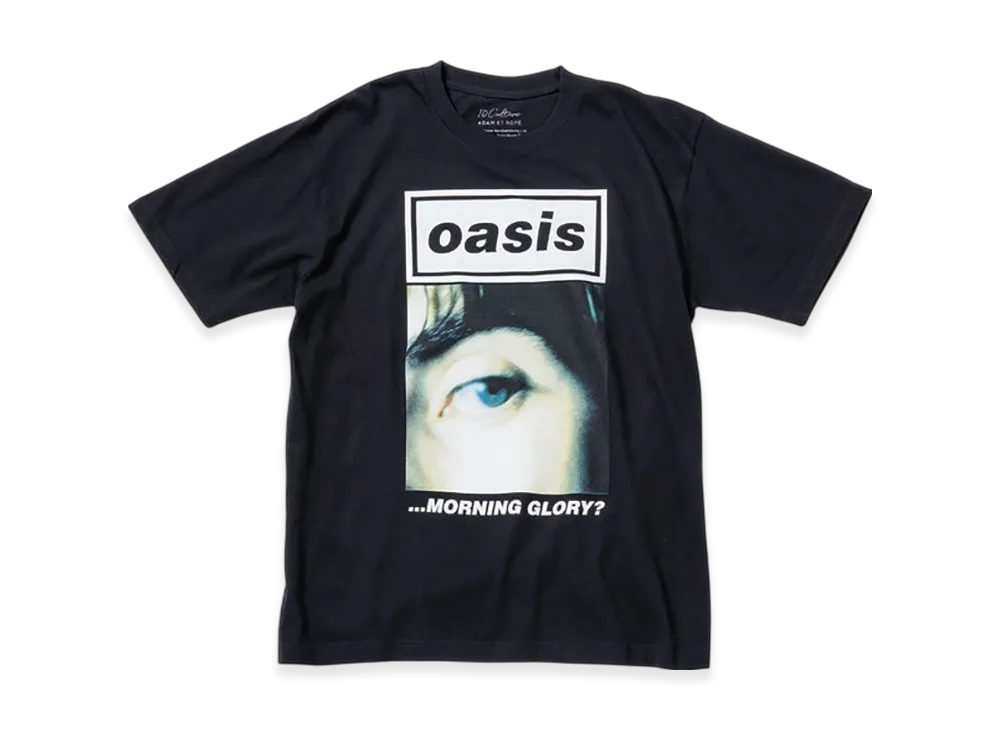 ADAM ET ROPE x Oasis 10Culture Artwork Design TSH "Black"