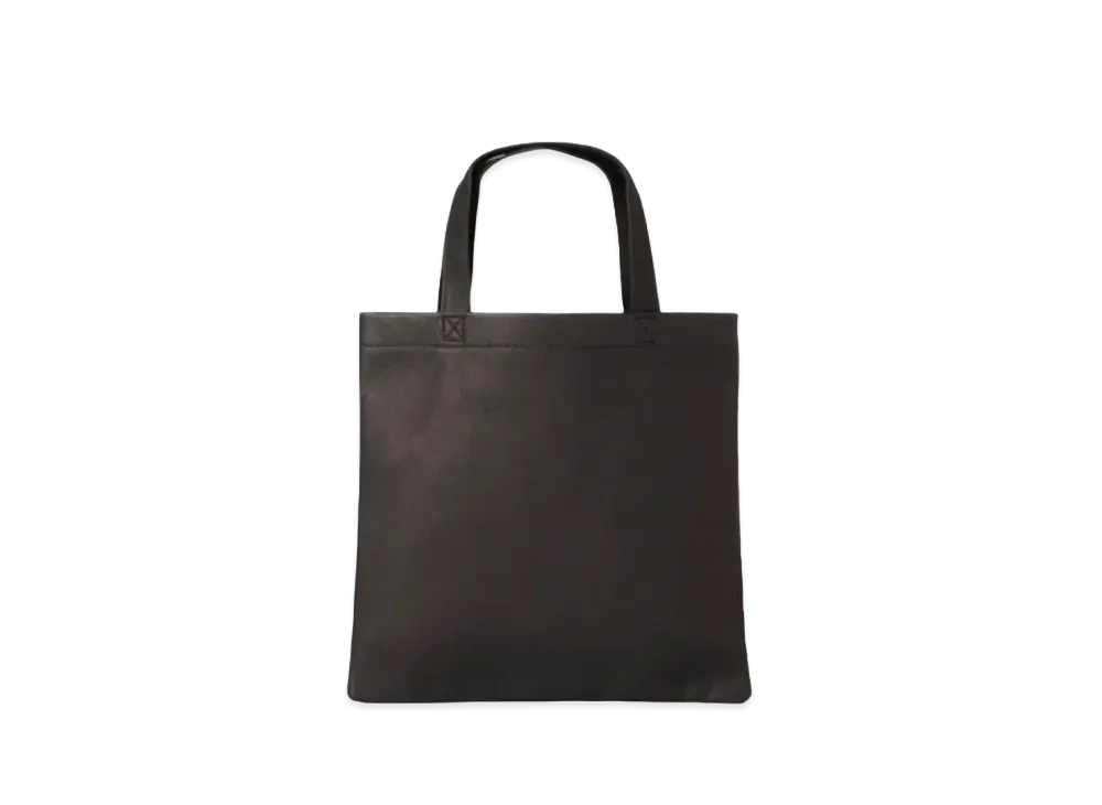 Aeta Double Faced Flat Tote Mini "Black"