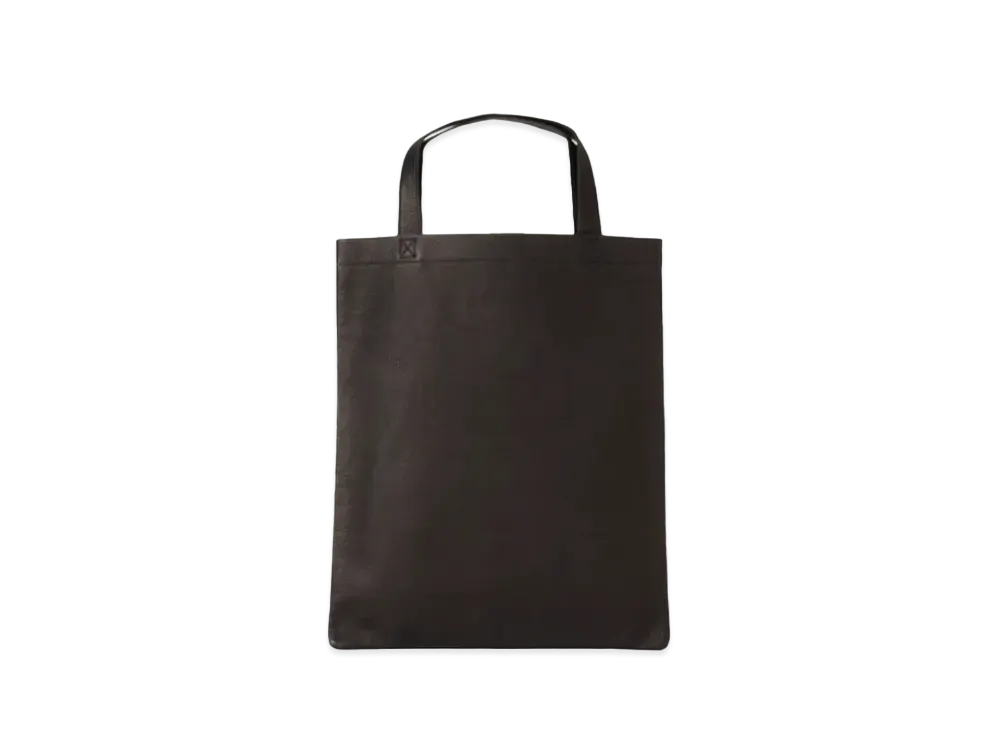 Aeta Double Faced Flat Tote S "Black"