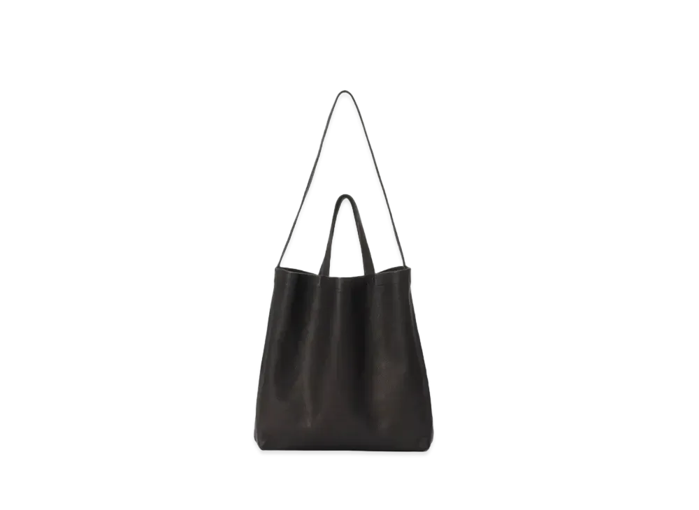 Aeta Double Faced Shoulder Tote M "Black"