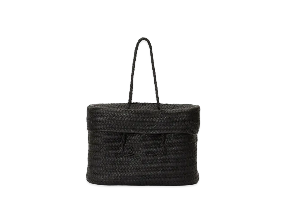Aeta Lidded Basket L "Black"