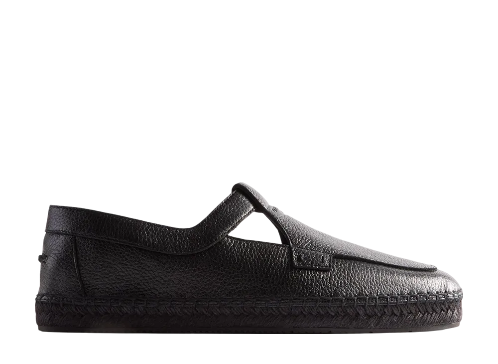 Kith × Giorgio Armani Espadrilla "Deer Black"