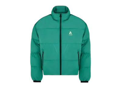 A FEW GOOD KIDS A Logo Down Jacket "Green"