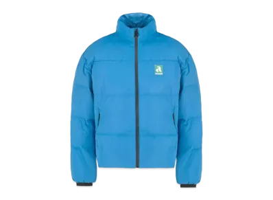 A FEW GOOD KIDS A Logo Down Jacket "Blue"
