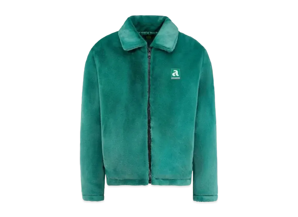 A FEW GOOD KIDS Sheep Boa Work Jacket "Green"