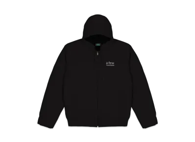 A FEW GOOD KIDS Overdyed Zip Up Jacket "Black"