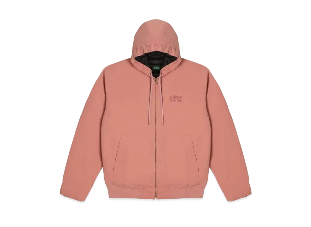 A FEW GOOD KIDS Overdyed Zip Up Jacket "Pink"