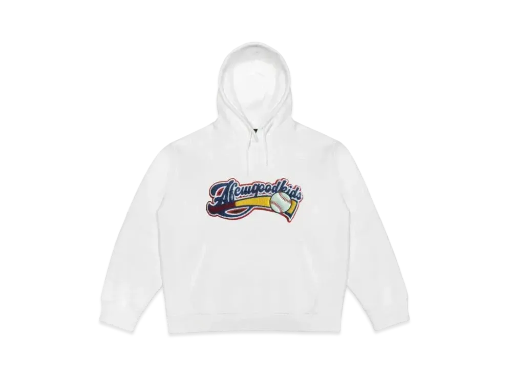 A FEW GOOD KIDS Homerun Hoodie "White"