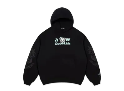 A FEW GOOD KIDS Lion Logo Hoodie "Black"