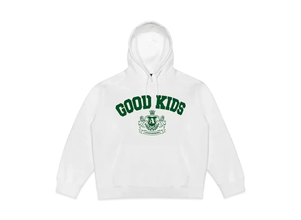 A FEW GOOD KIDS Good Kids College Hoodie "White"