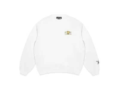 A FEW GOOD KIDS Lion Logo Crew Sweat "White"