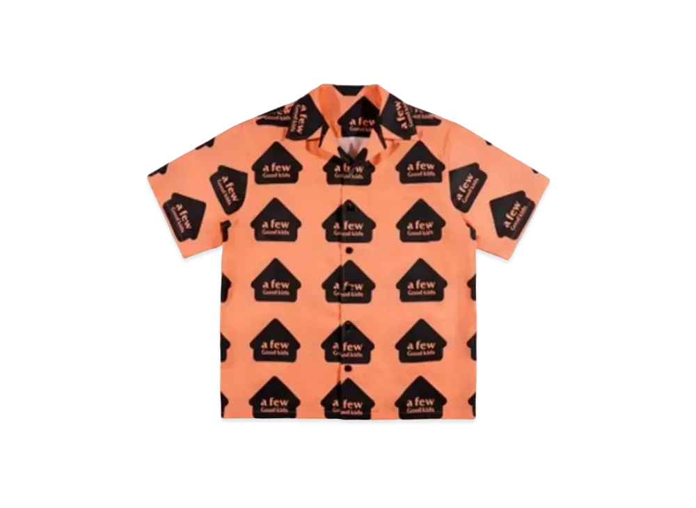 A FEW GOOD KIDS House Logo Shirts "Pink"