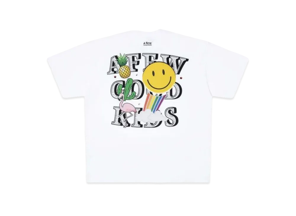 A FEW GOOD KIDS Vacation Tee "White"