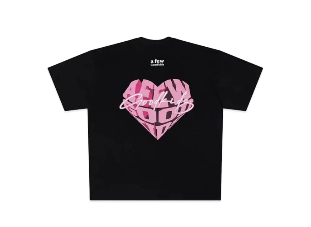 A FEW GOOD KIDS Valentine Tee "Black"