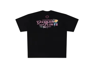 A FEW GOOD KIDS Flower Tee "Black"