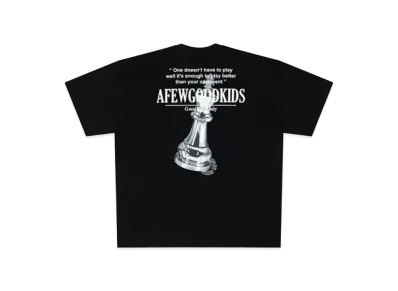 A FEW GOOD KIDS Chess Tee "Black"