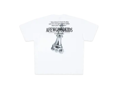 A FEW GOOD KIDS Chess Tee "White"
