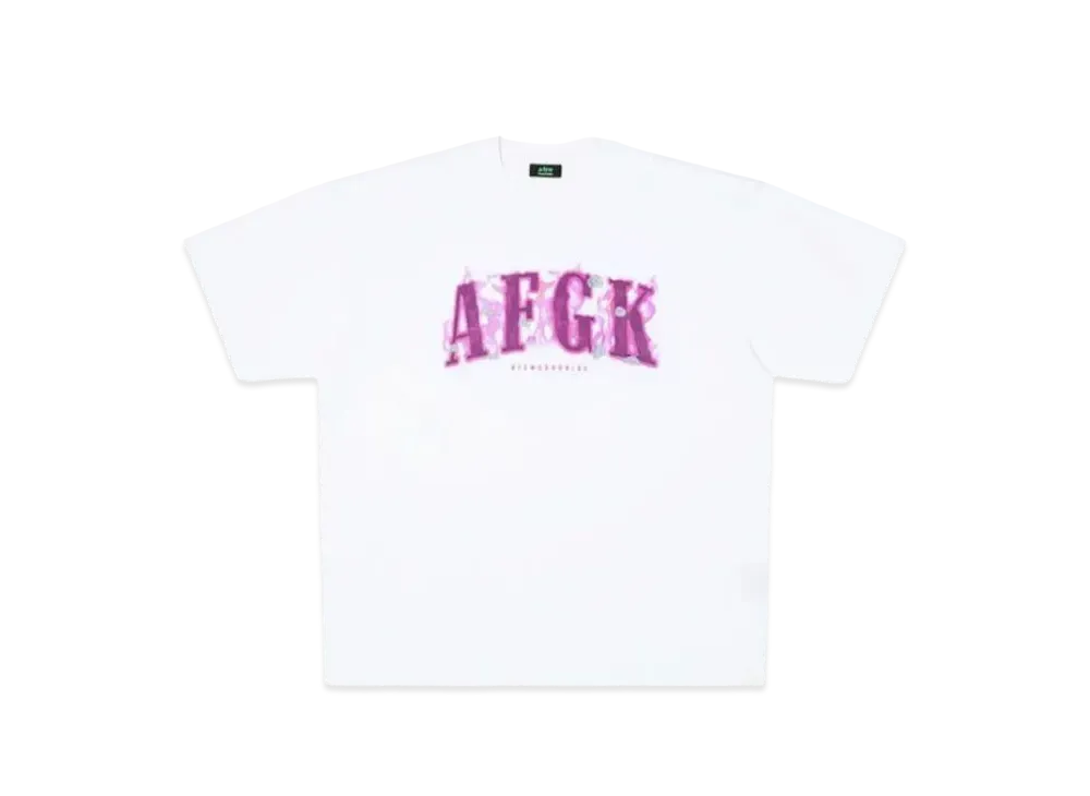 A FEW GOOD KIDS Burning Tee "White"