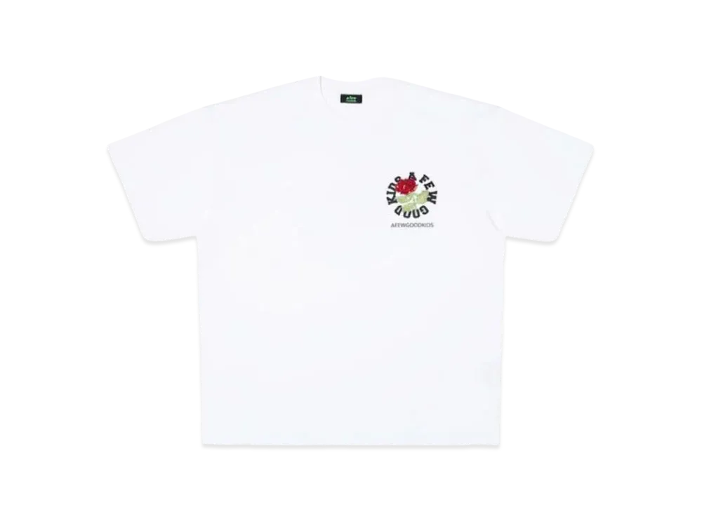 A FEW GOOD KIDS Flower Tee "White"