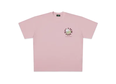 A FEW GOOD KIDS Flower Tee "Light Pink"