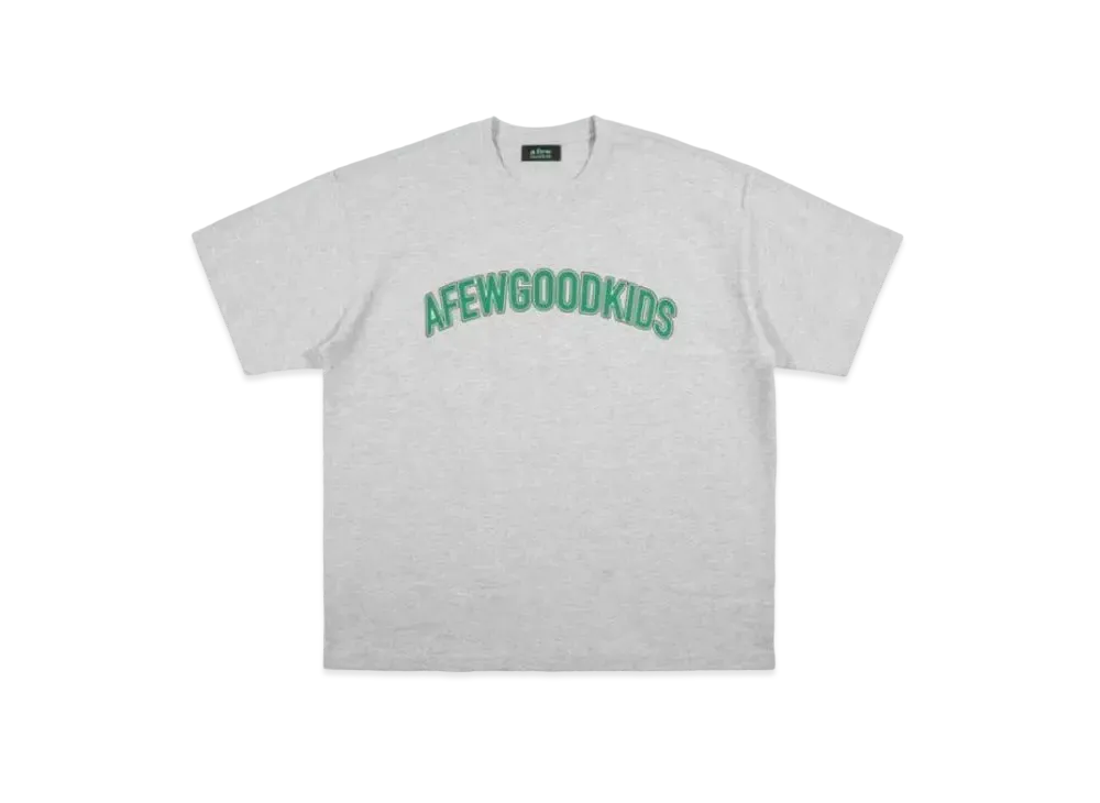 A FEW GOOD KIDS Semicircle Logo Tee "Grey"