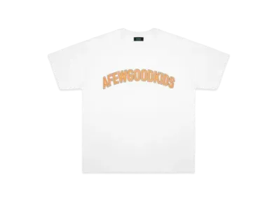 A FEW GOOD KIDS Semicircle Logo Tee "White"