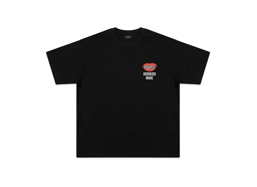 A FEW GOOD KIDS Mouth Tee "Black"