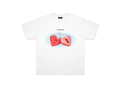 A FEW GOOD KIDS Heart Lock Tee "White"