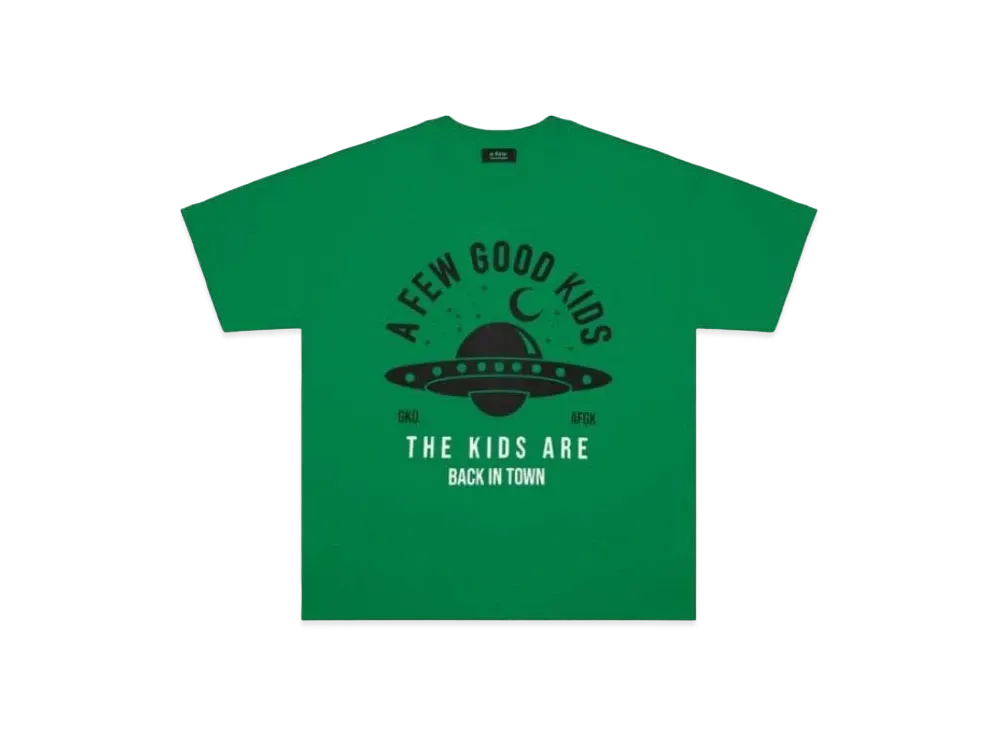 A FEW GOOD KIDS Universe Tee "Green"