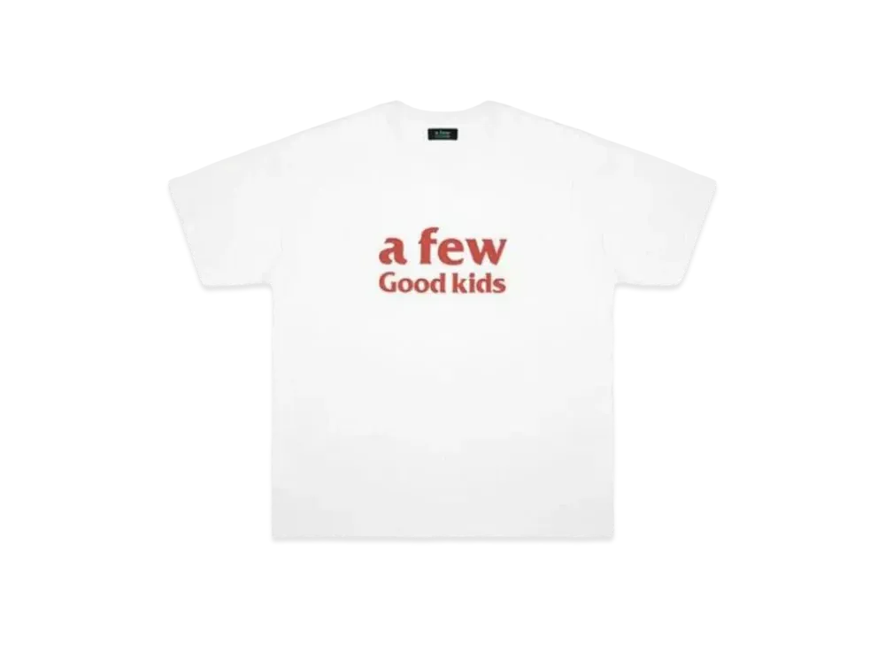 A FEW GOOD KIDS Colorful Logo Tee "Red"
