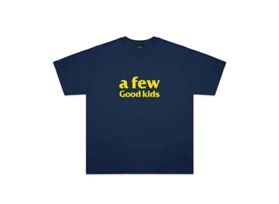 A FEW GOOD KIDS Colorful Logo Tee "Navy"