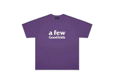 A FEW GOOD KIDS Colorful Logo Tee "Purple"