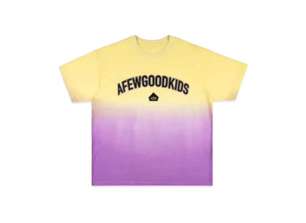 A FEW GOOD KIDS Two-Tone Color Tee "Purple"