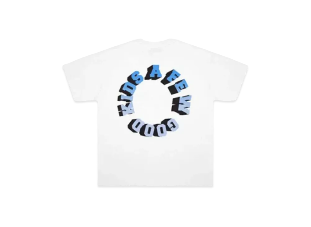 A FEW GOOD KIDS House Circle Tee "White"