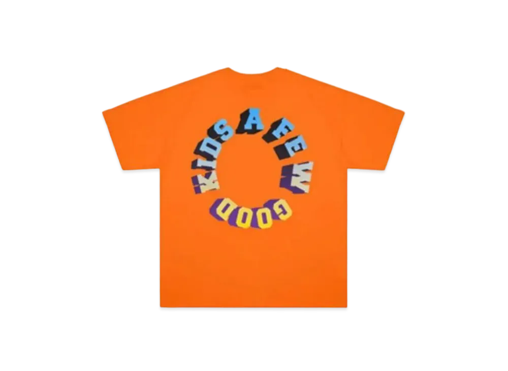 A FEW GOOD KIDS House Circle Tee "Orange"