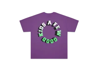 A FEW GOOD KIDS House Circle Tee "Purple"