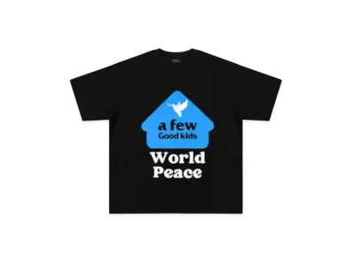 A FEW GOOD KIDS World Peace Tee "Black"