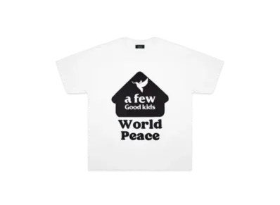 A FEW GOOD KIDS World Peace Tee "White"