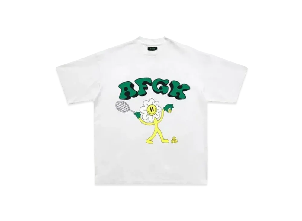 A FEW GOOD KIDS Acid Flower Tee "White"