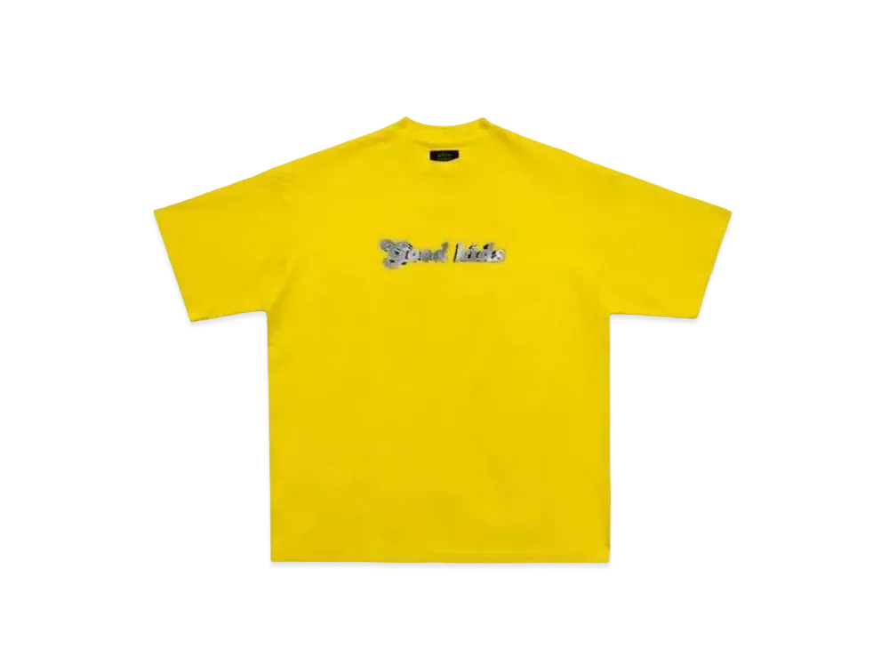 A FEW GOOD KIDS Liquid Logo Tee "Yellow"