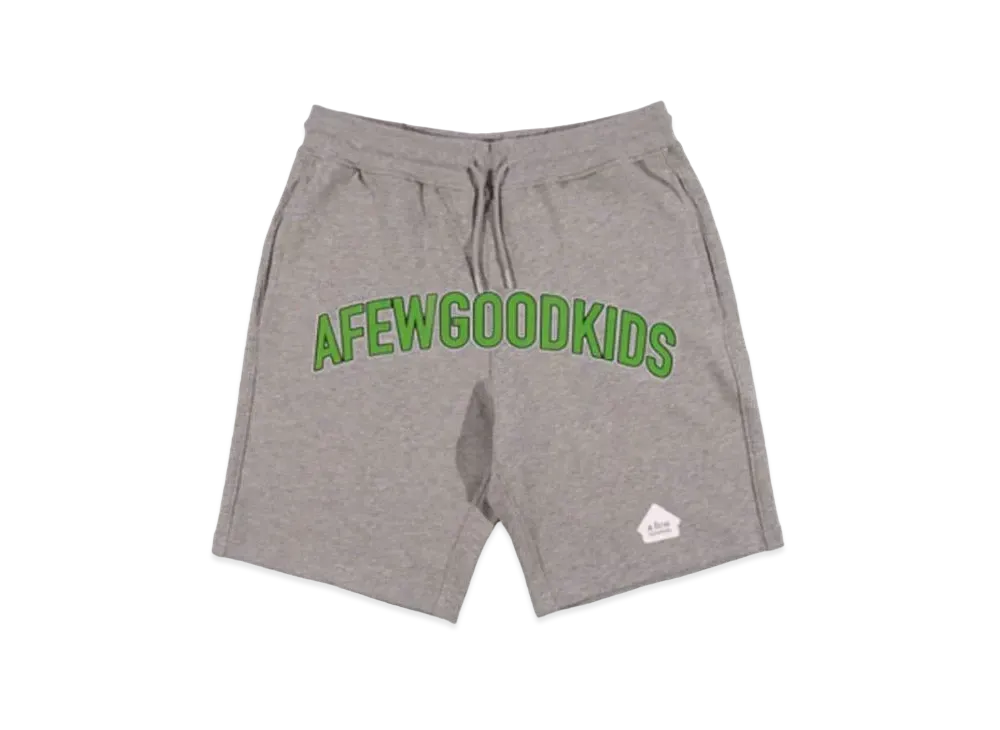 A FEW GOOD KIDS Front Logo Shorts "Grey"