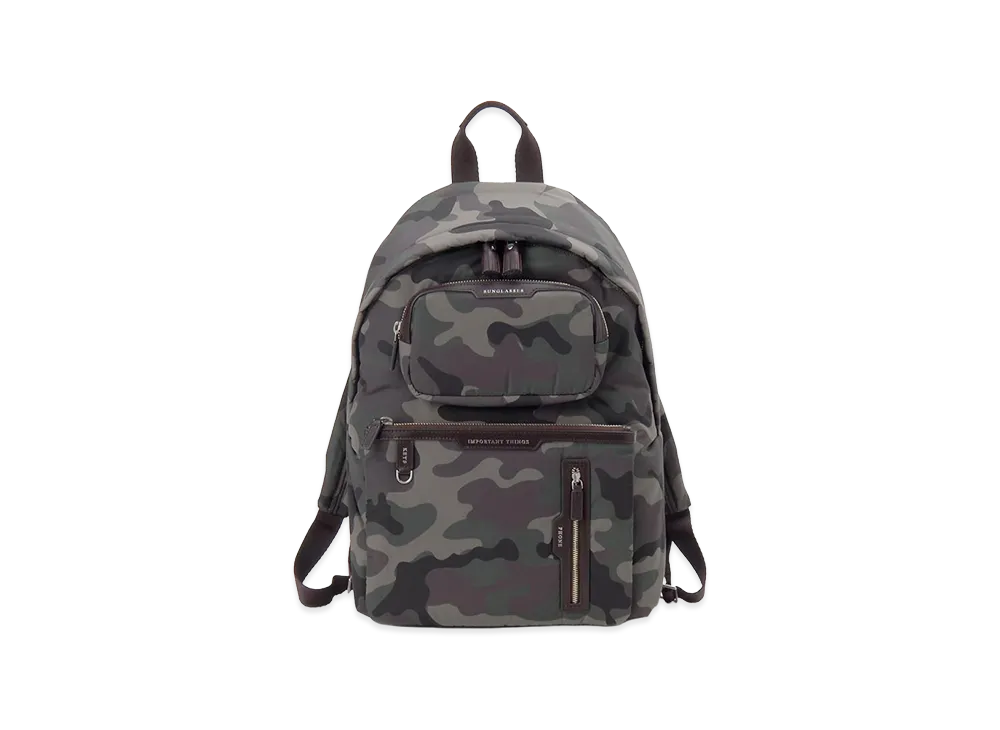 ANYA HINDMARCH Backpack "Camouflage Grey/Black/Green"