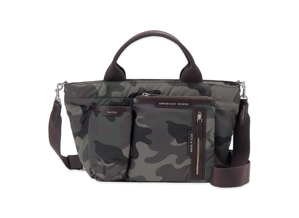 ANYA HINDMARCH Shoulder Bag "Camouflage Grey/Black/Green"