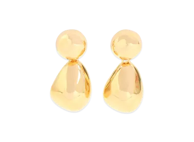 PHOEBE PHILO Women's Sterling Earrings "Gold"