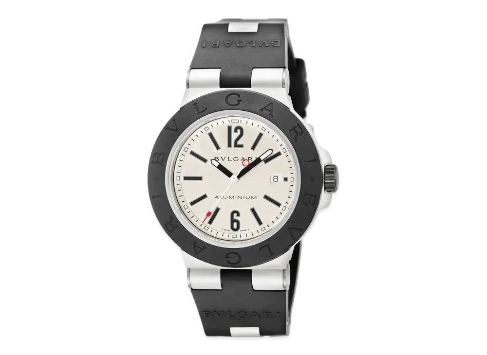 BVLGARI Aluminum "White/Aluminum/Rubber/Black"