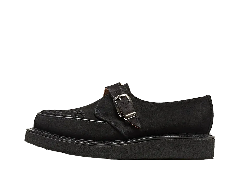 GEORGE COX Women's Alaska No.4 Sole "Black" Suede ALASKA-IVC-090